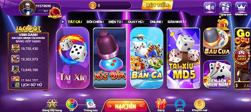Biểu tượng game Xóc đĩa tại 68 game bài