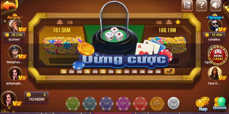 Điểm đặt biệt cửa tài xỉu mini tại 68 game bài